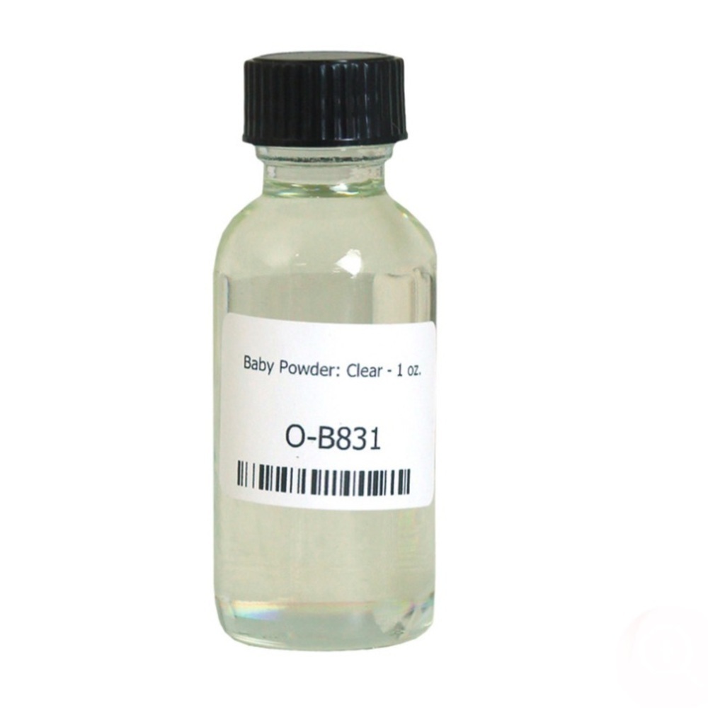 Baby Powder Clear 1 oz Similar to Original Fragrance Perfume